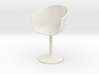 1:12 Chair complete 5 3d printed 1:12 Stoel 5 - wit