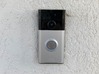 Ring doorbell adapter 3d printed Ring install complete
