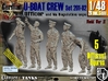 1/48 German U-Boot Crew Set201-02 3d printed 