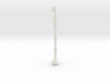 Small 70mm long pipe 3mm dia 3d printed Small 70mm long pipe 3mm dia