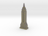 Empire State Building - Gray with Yellow Windows 3d printed 