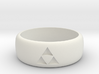 zelda Triforce ring 9.5 mens size 3d printed 