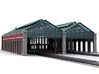 HOGG-VerFac02 - Large modular train station 3d printed 