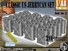 1/48 US Jerrycan x20 Set101 3d printed 
