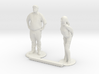 G scale people standing 4 3d printed This is a render not a picture
