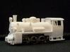 PX48 002: Boiler and cab HOe scale 3d printed PX48 prints 001, 002 combined on a Graham Farish 8F chassis