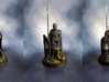 Witcher Geralt miniature high detail pose 1/3 3d printed 