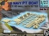 1/27 PT Boat Small Parts Set501 3d printed 