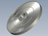 Ø19mm jet engine turbine fan A x 3 3d printed 