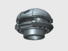 Phobos Battle Tank: Base Turret (Convertible) 3d printed 