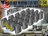 1/56 Military Water Can Set301 3d printed 