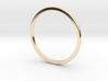 Thin domed ring (various sizes) 3d printed 