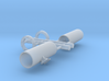 part2-firemonitor tubes-ASD2810-1:50 3d printed 