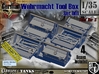 1/35 German WWII Tool Box Set001 3d printed 