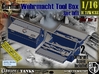 1/16 German WWII Tool Box Set001 3d printed 