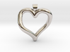 Infinite heart [pendant] 3d printed 