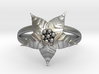 Poinsettia - The Ring of December  3d printed 