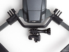 Mavic Pro Rear GoPro Style Mount Bar 3d printed 