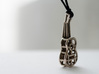 Guitar steel pendant 3d printed 