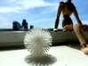 Acupuncture Stress Ball: Sea Urchin 3d printed 