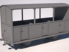 009 Talyllyn Semi-open Carriage No 8-12 3d printed 