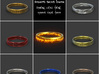 Elvish Ring 3d printed 