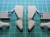 late version intercoolers for the 1/20th McLaren M 3d printed 