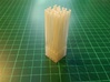 Betonmast 5m achteckig, hohl, DDR, 1:87, 25 Stück 3d printed Lieferzustand