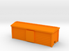 Corrugated Boxcar 3d printed 