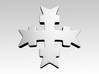 Templar Cross 4 Shoulder Icons x50 3d printed Product is sold unpainted.