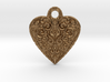 heart keychain/pendant 3d printed 