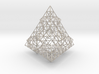 Wire Fractalised Tetrahedron 3d printed 