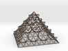 Wire Fractalised Pyramid 3d printed 