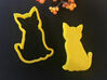 cat-haloween-cookiecutter 3d printed 