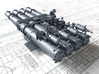 1/128 Royal Navy 21" Quad Torpedo Tubes x1 3d printed 3d render showing product detail
