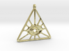  Illuminati Pendant 3d printed 