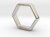Hexi Wedding Ring US Size 8 (UK Size Q) 3d printed 