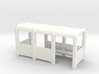 OO Gauge Platform/Bus Shelter 3d printed 