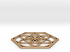 Flower of Life in a Hexagon 3d printed 