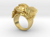 Indian_Face_Ring 3d printed 