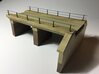 HO 40' Concrete Bridge Sides w/side walkways 3d printed Serving suggestion. This is my scratchbuilt, pre-3D version.