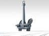1/72 Royal Navy Byers Stockless Anchor 180cwt 3d printed 3d render showing product detail