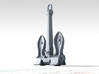 1/96 Royal Navy Byers Stockless Anchor 100cwt 3d printed 3d render showing product detail