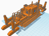 1/50th slipform paver for road construction 2/2 3d printed 