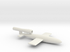 Fieseler V1 Buzz Bomb Ver C thickened walls  1/87 3d printed 