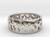 Leopard spot ring Multiple sizes 3d printed 