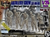 1/25 German Artillery Crew Set001-03 3d printed 