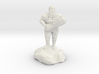 hill dwarf with greatclub 3d printed 