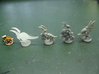 Alien Bug Claw Swarm 20 Models (for 8mm scale) 3d printed 