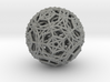 Dodeca & Icosa hedron families forming a sphere 3d printed 